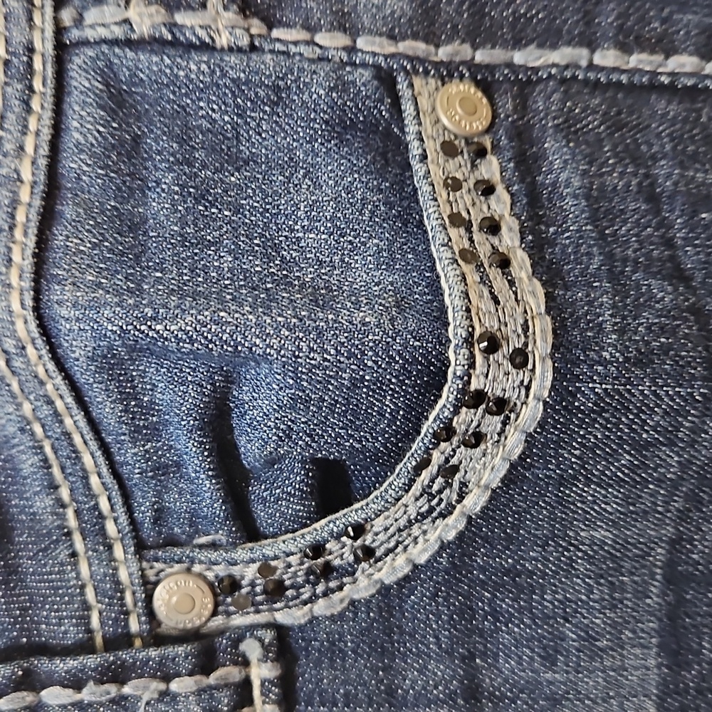 Stetson Blue Women's Jeans - Picture 4 of 9